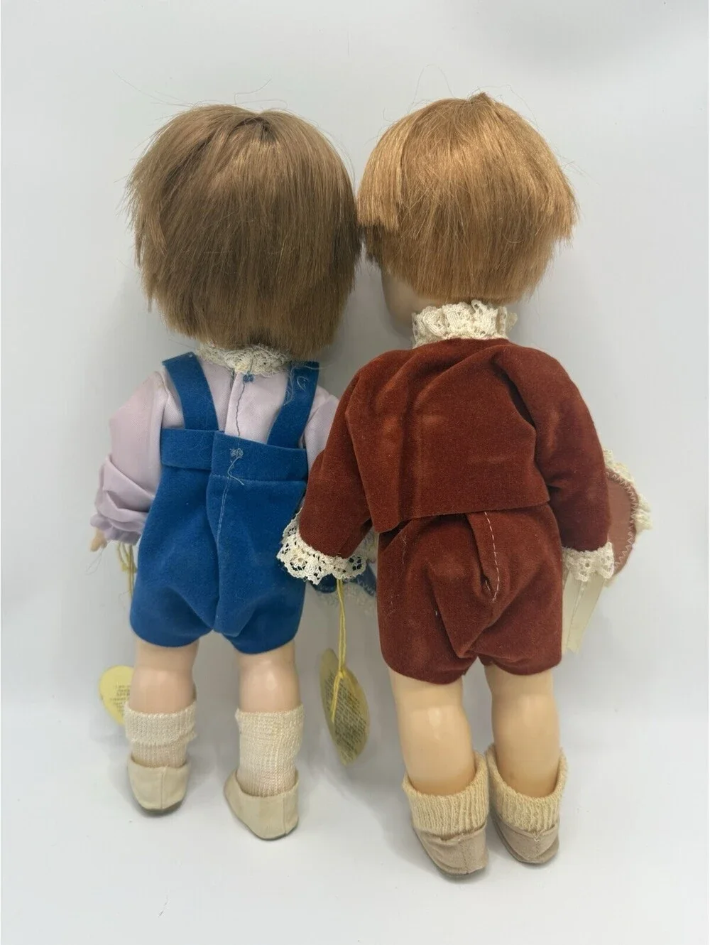 Effanbee Punkin Girl Boy Dolls Ginger Freckles Vintage 1960s